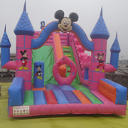 Mickey Mouse Minnie mouse inflatable slides